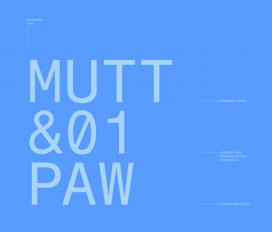 Fragment Mono Type used in Mutt