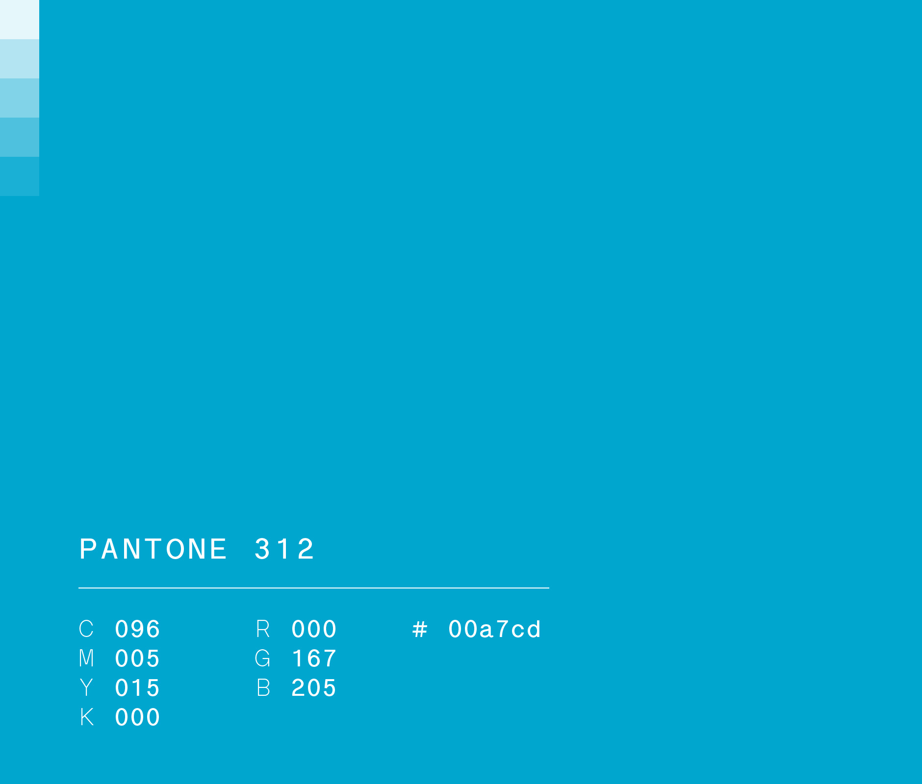 Pantone 312 used in Coppel winter campaign