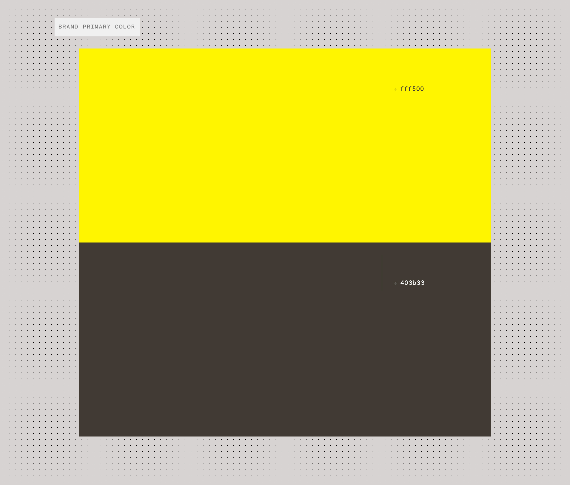 Color palette for University of Monterrey visual identity