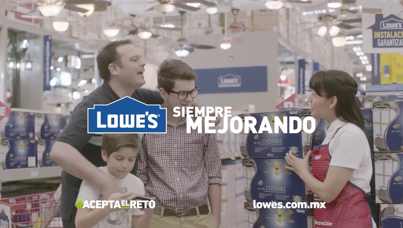 Lowe's house renovation ad