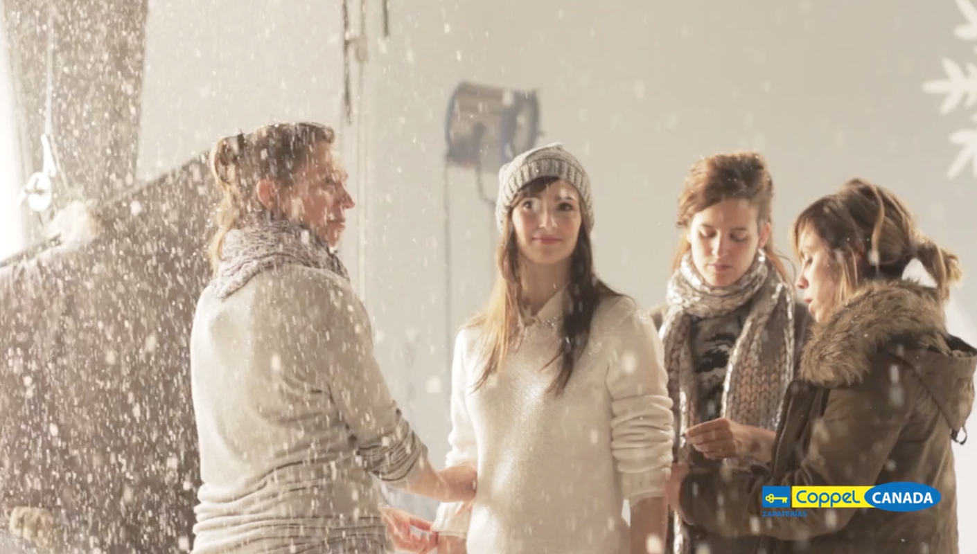 Coppel fall winter campaign behind the scenes