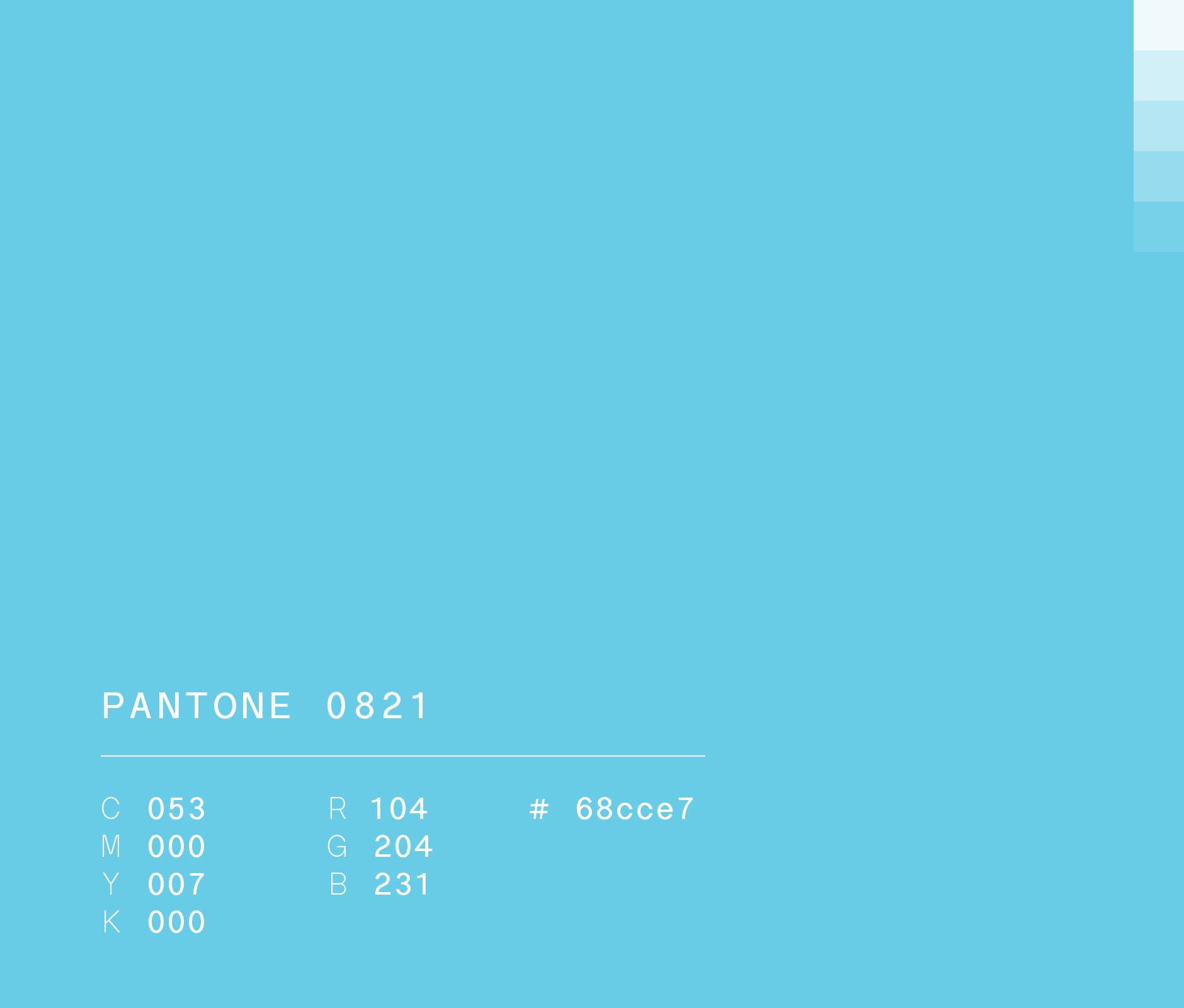 Pantone 0821 #68cce7 used in Banamex visual identity