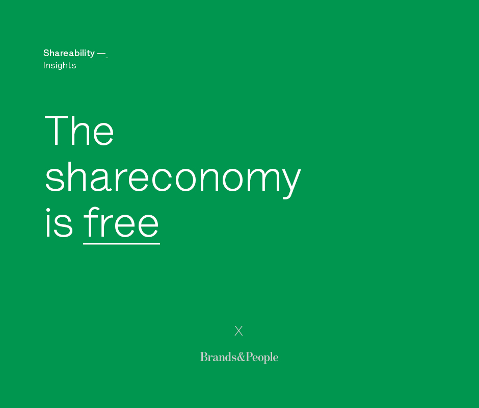 The shareconomy is free