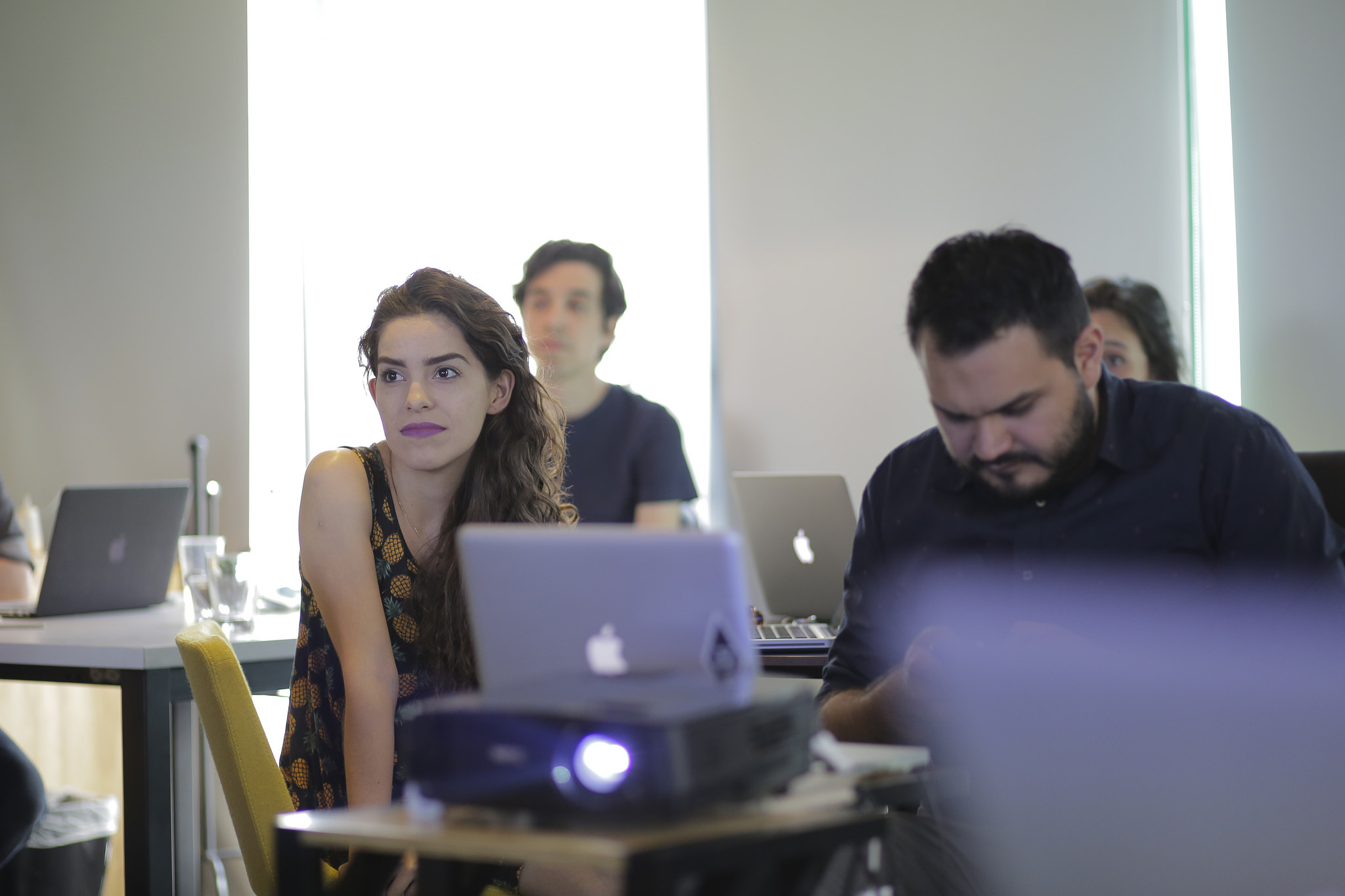 Business workshop attendees