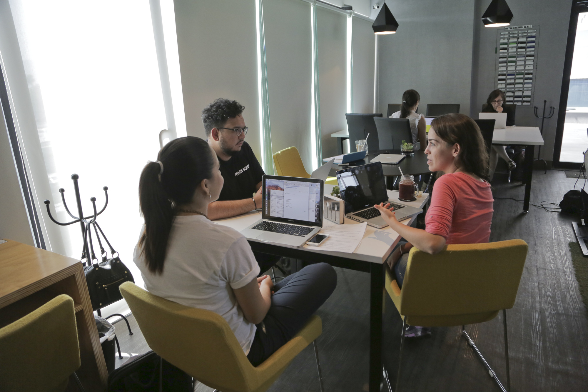 People working together