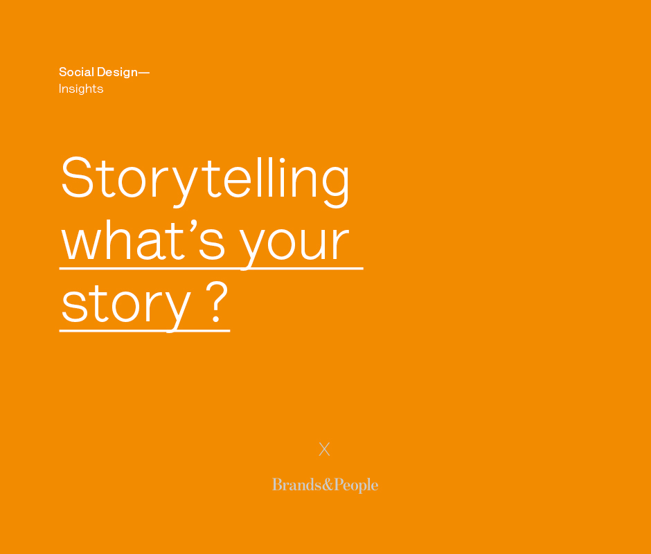 Story telling is about your story