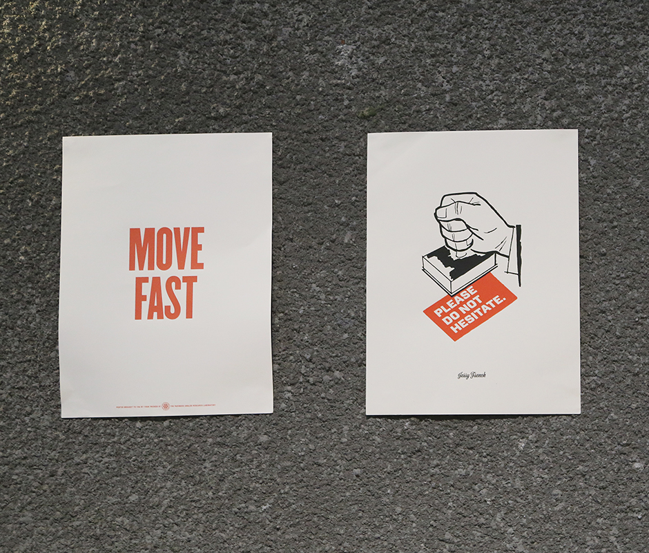 Efficient work motivational poster