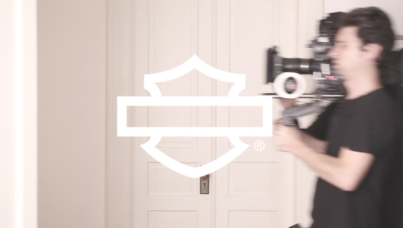 Behind the scenes Harley Davidson festival ad
