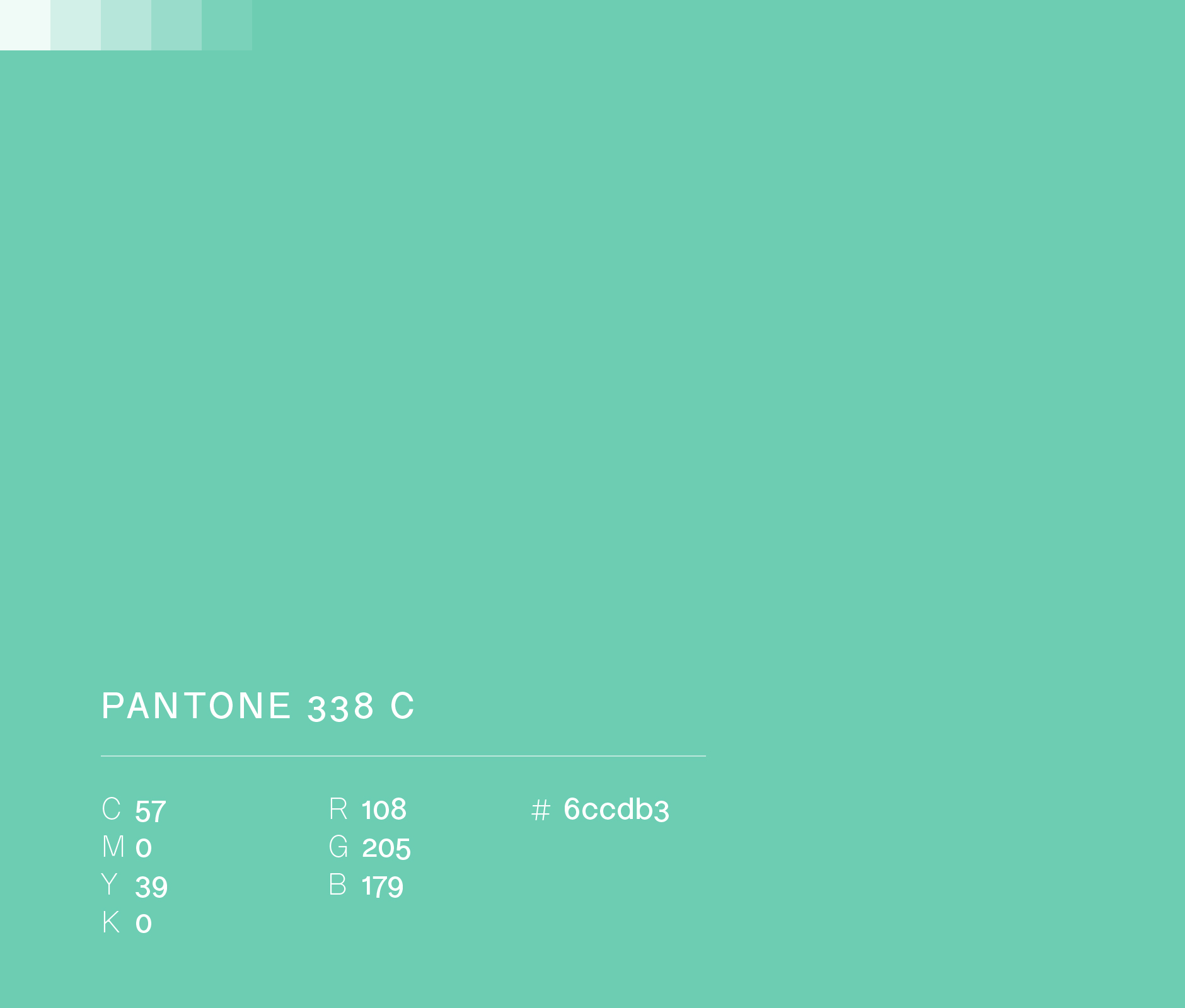 Pantone 338 c