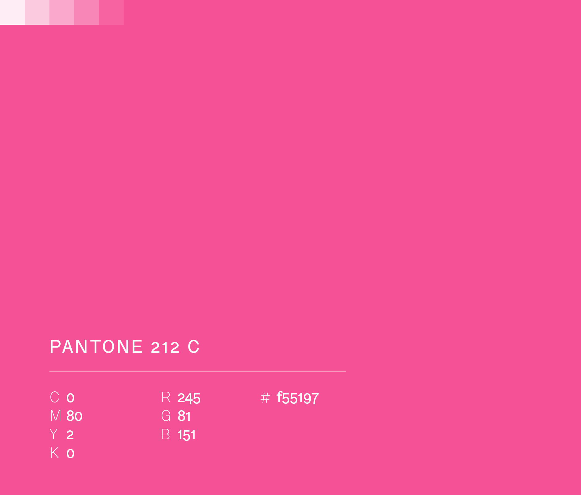 Pantone 212 c