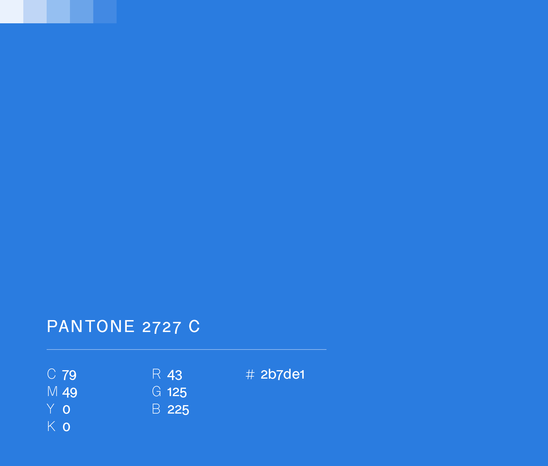 Pantone 2727 c