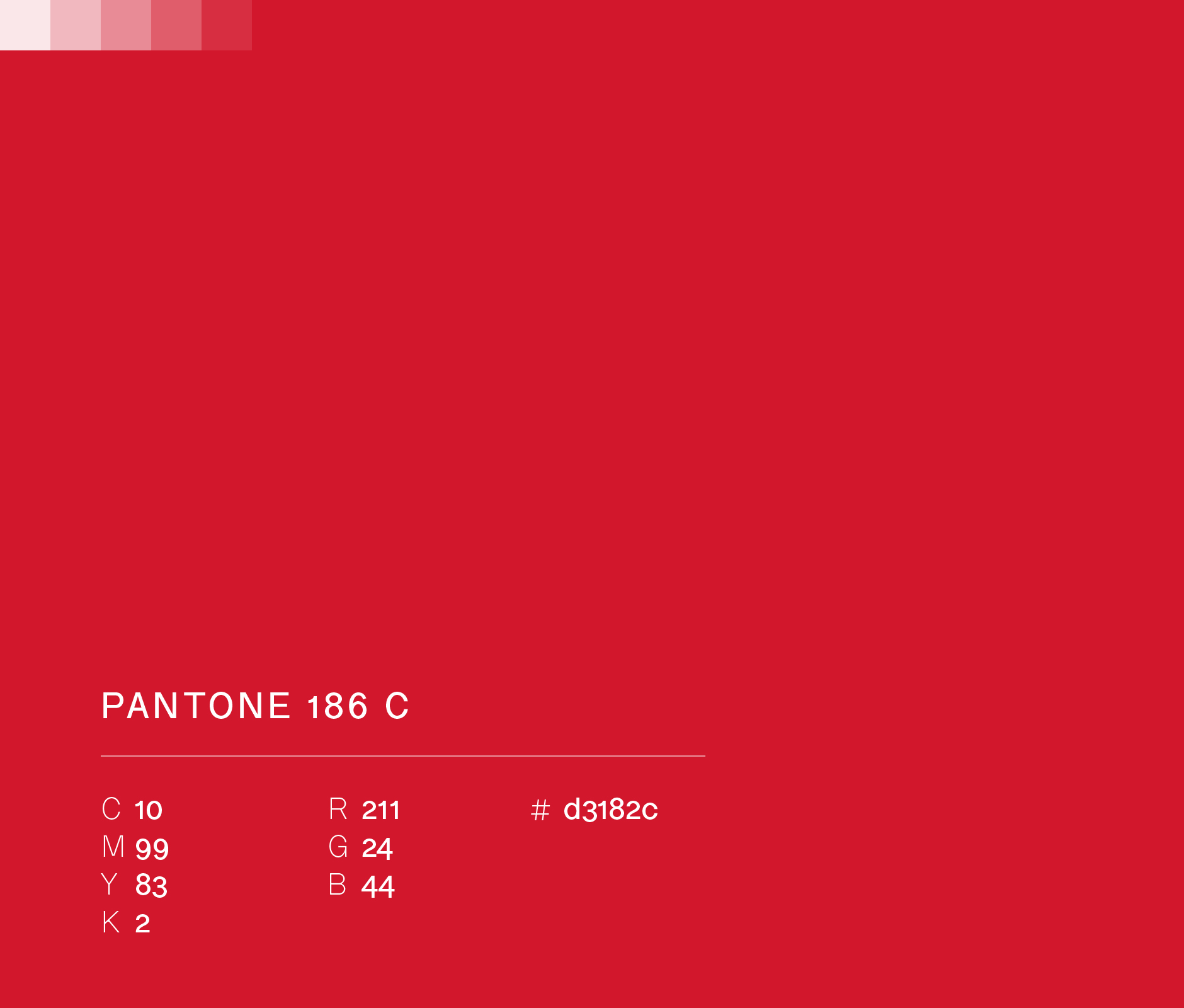 Pantone 186 c