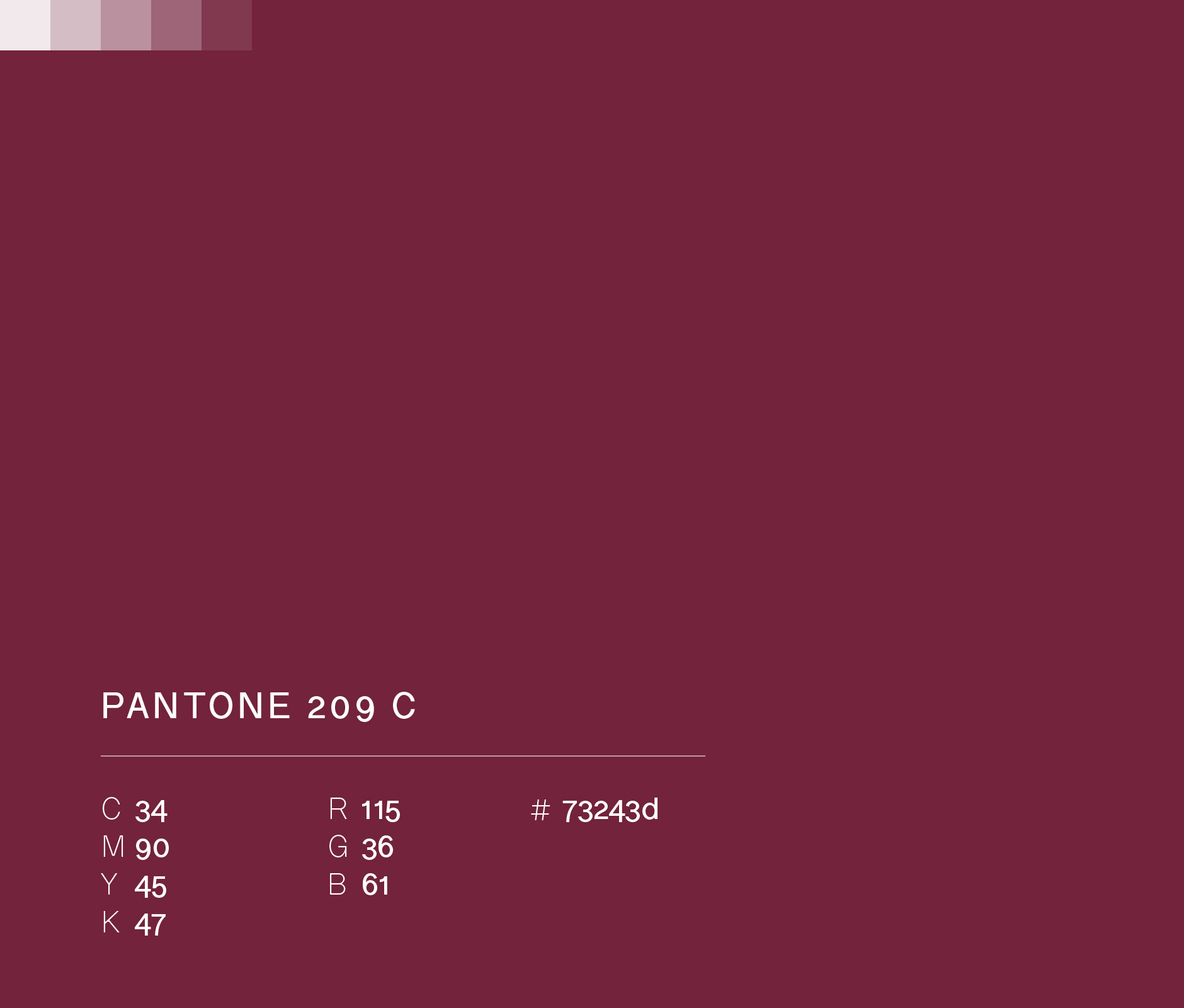Pantone 209 c