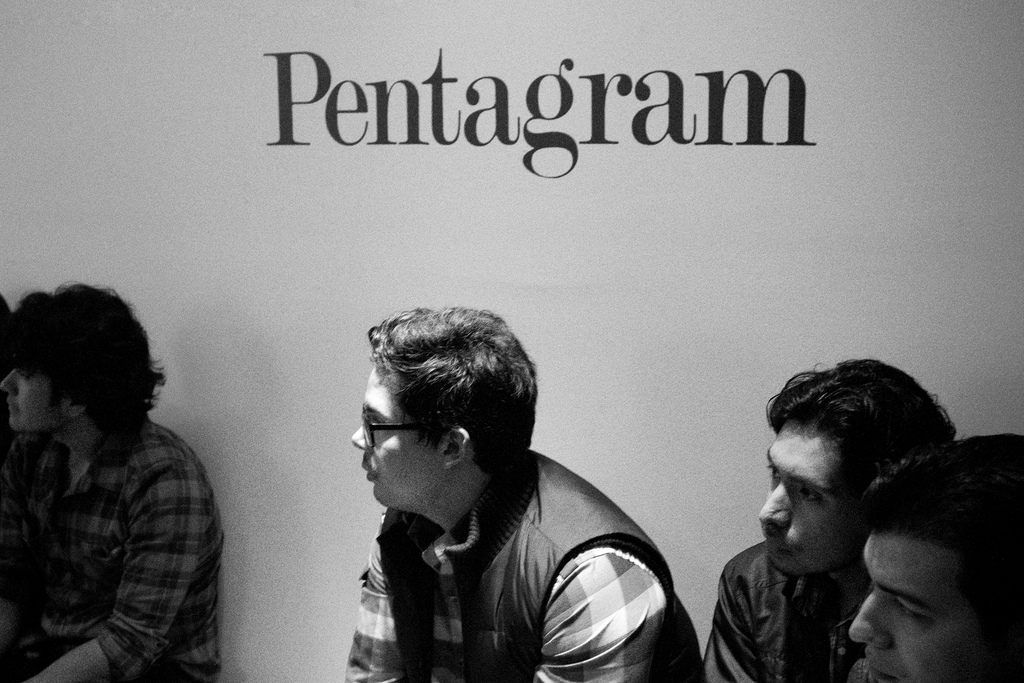 Man listening to conference