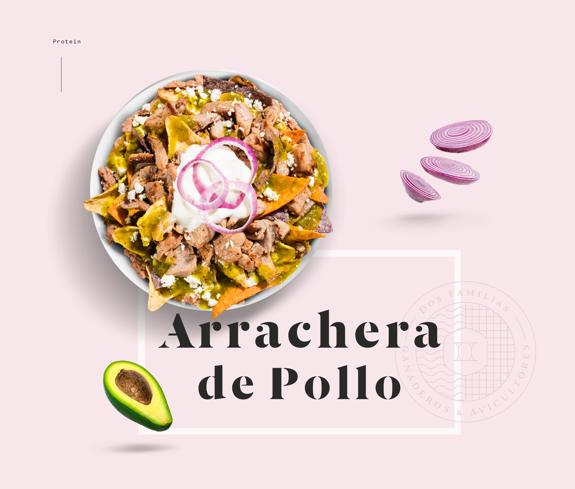 Chilaquiles food photography brought to you by Dos familias chicken steak