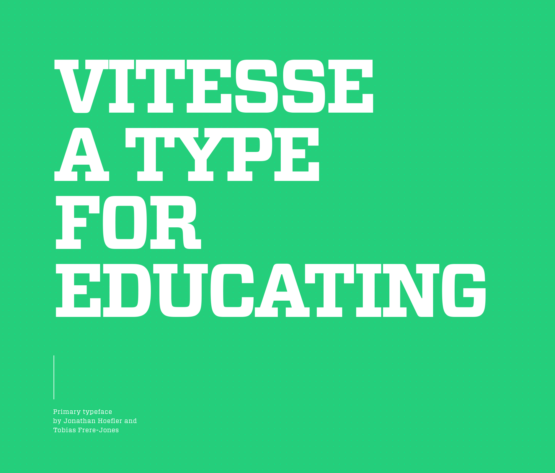 Vitesse typography font used in Cecvac & Irish institute visual identity