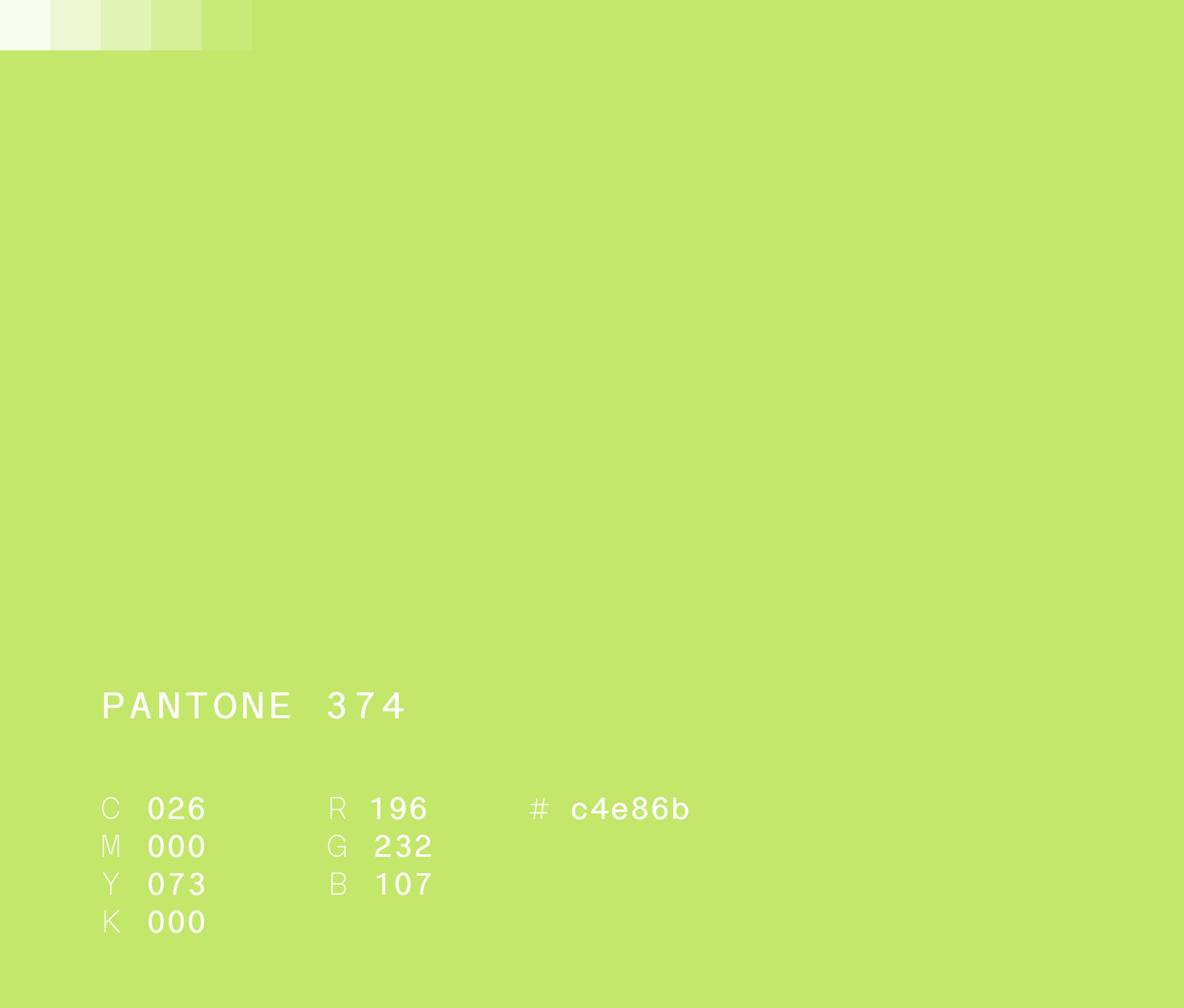 Pantone 374