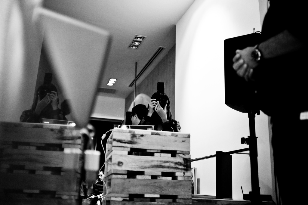 Photographer at gala event