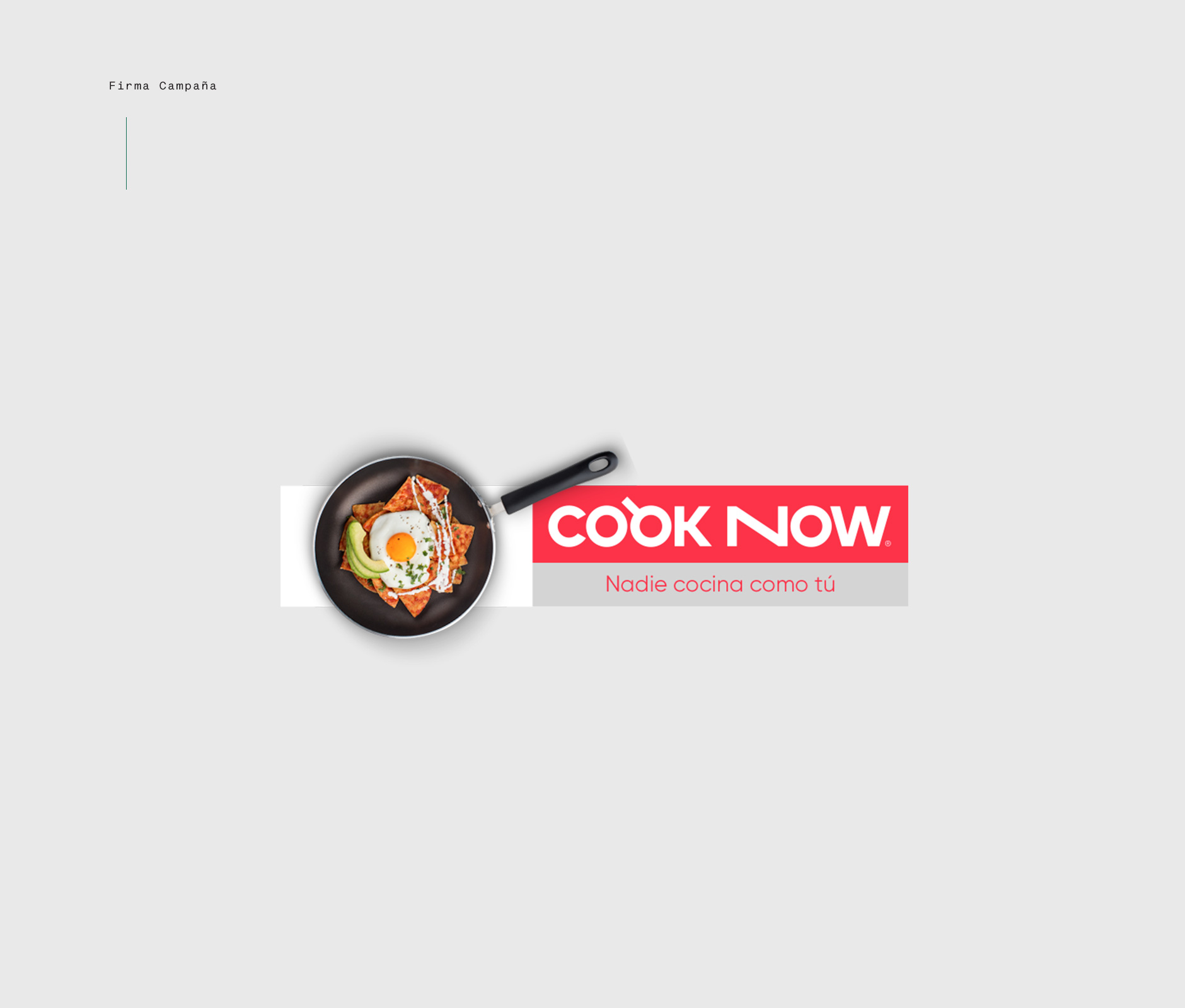Cook now marketing campaign signature