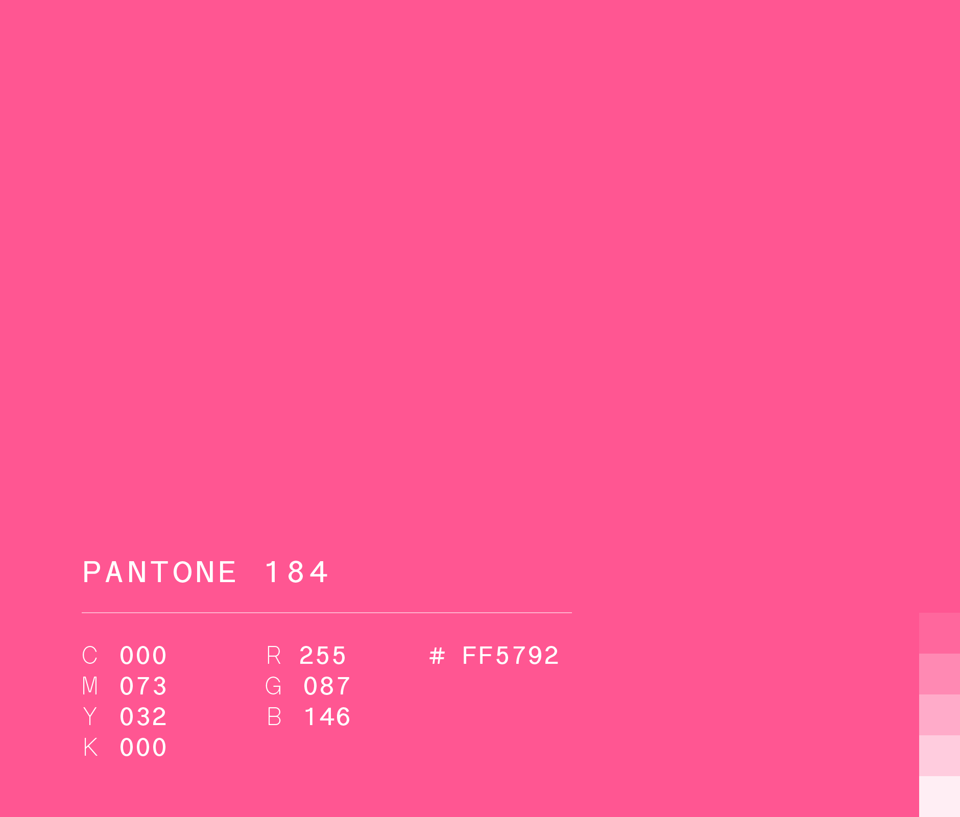 Pantone 184 