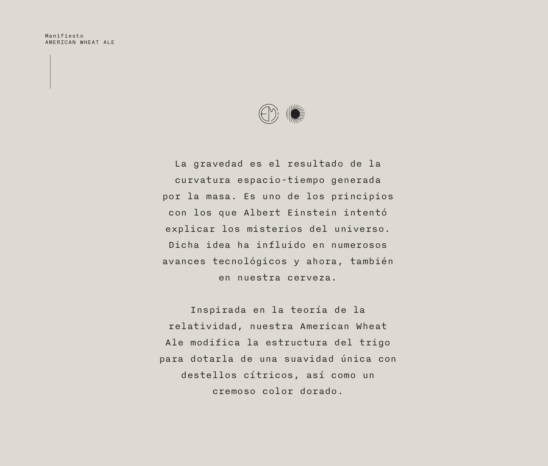 Principia Brewery brand manifesto 