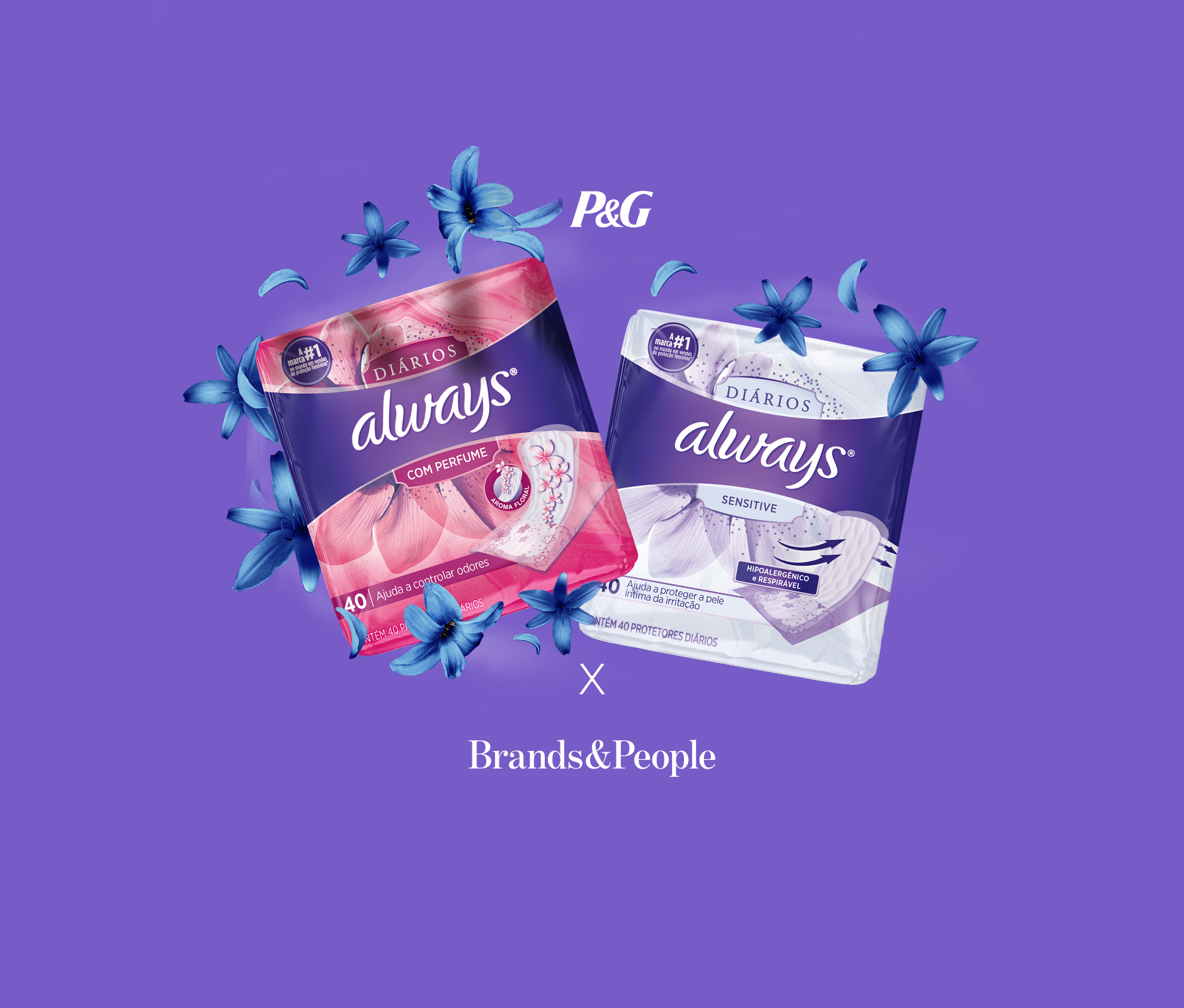 P&G Always marketing campaign collaboration with Brands&People
