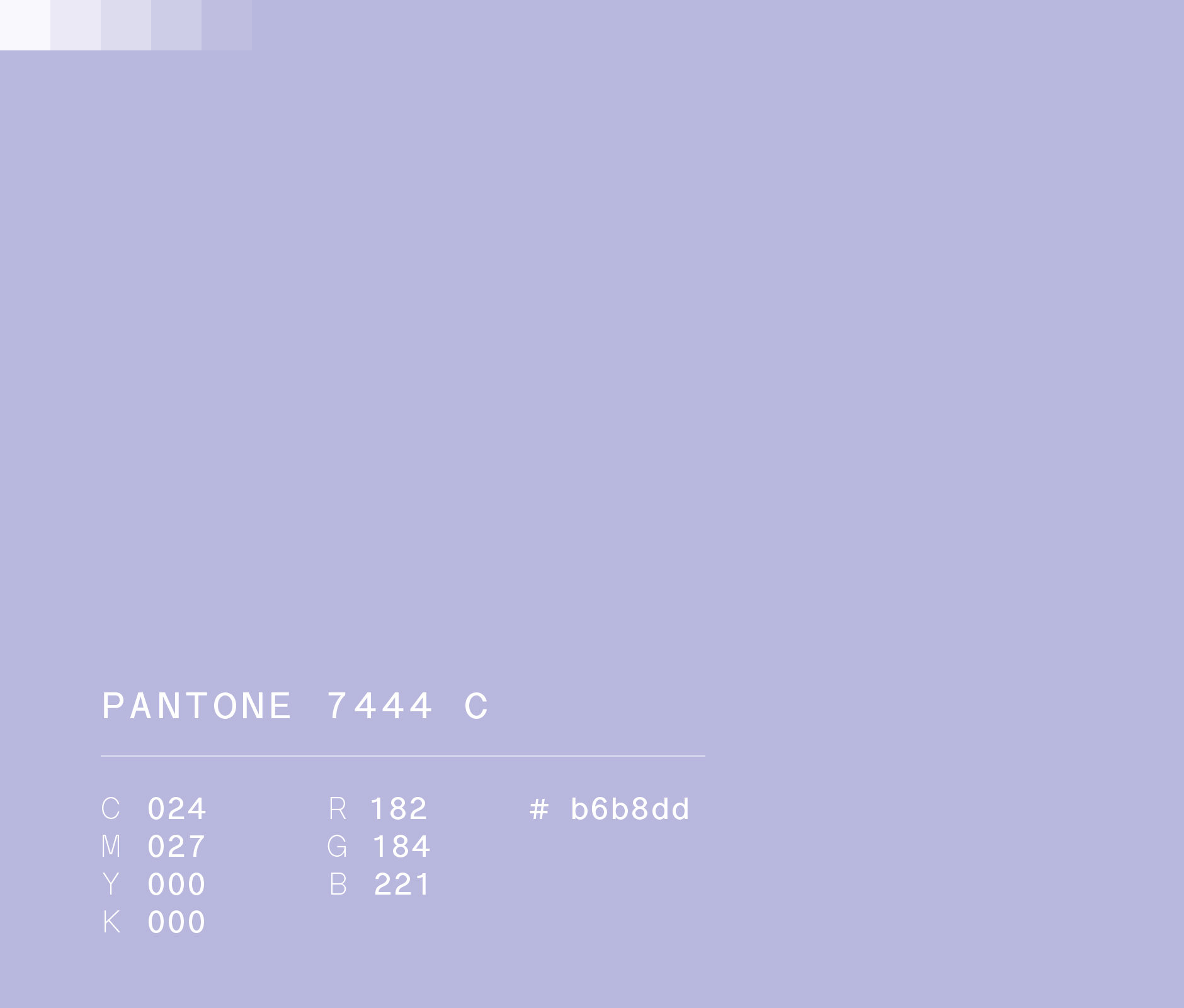 Pantone 7444 c