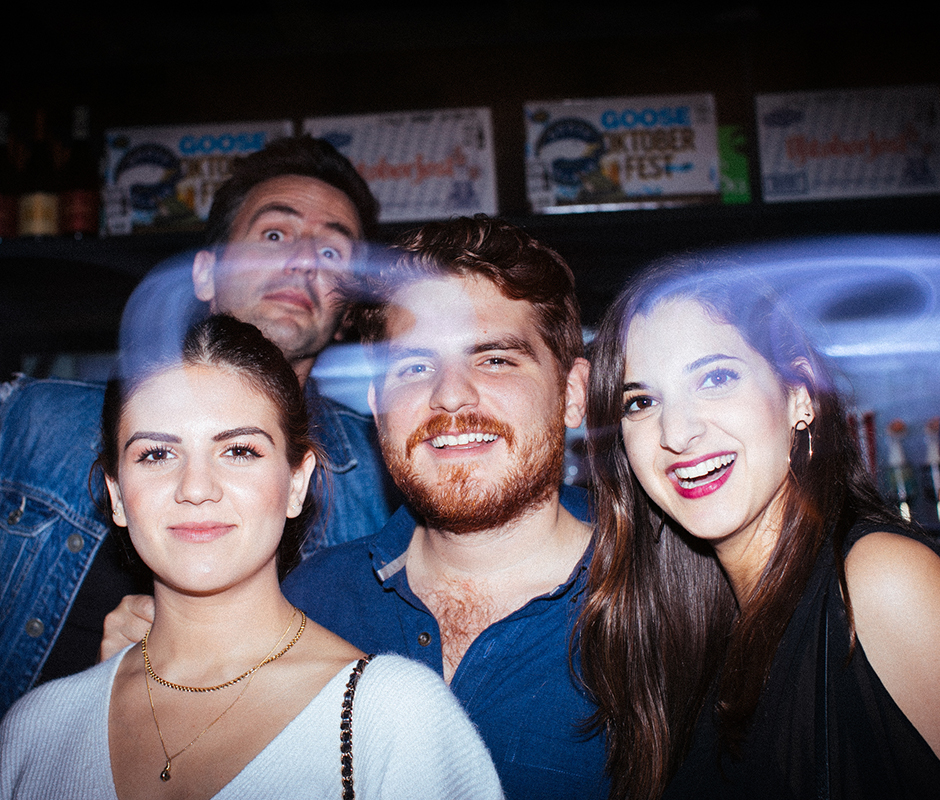 Brands&People team photographed at winter office