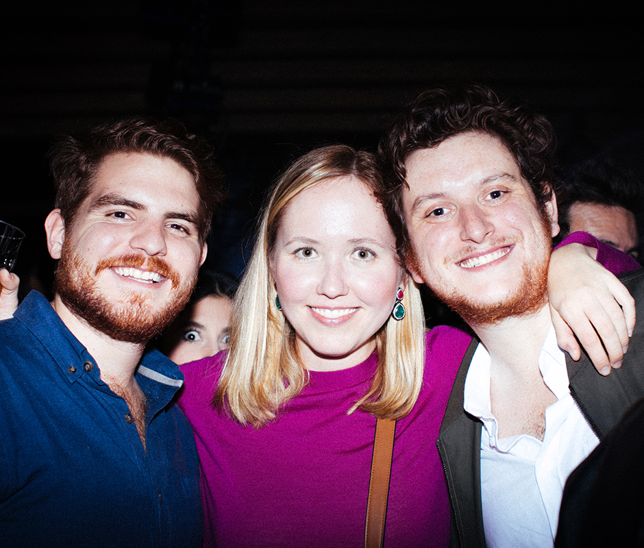  Friends photographed with film camera together