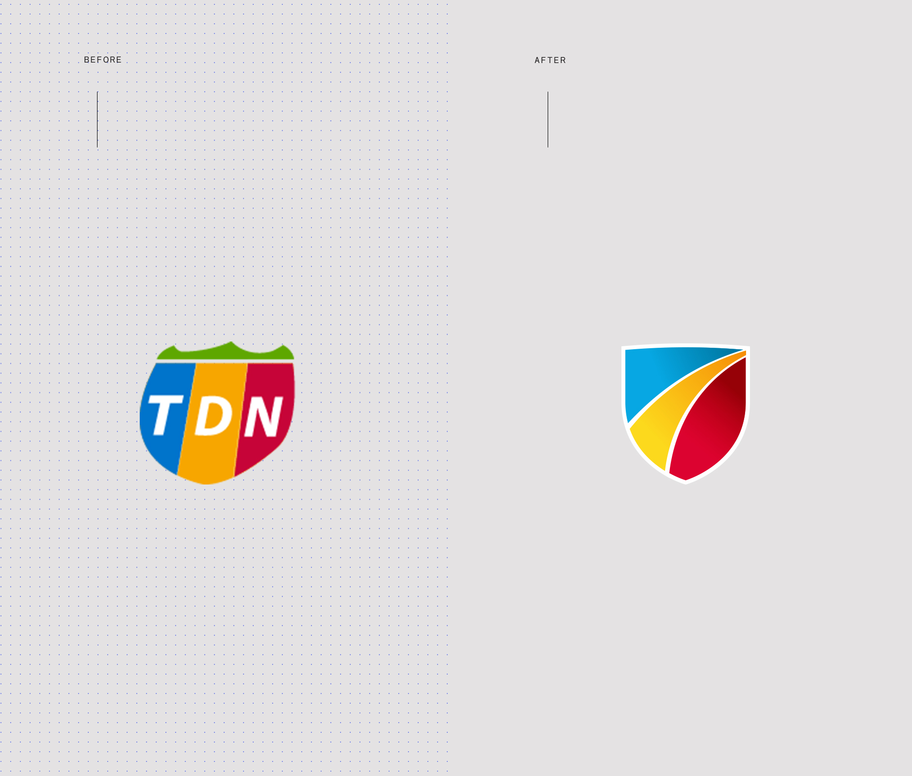 Transportes del Norte logo redesign