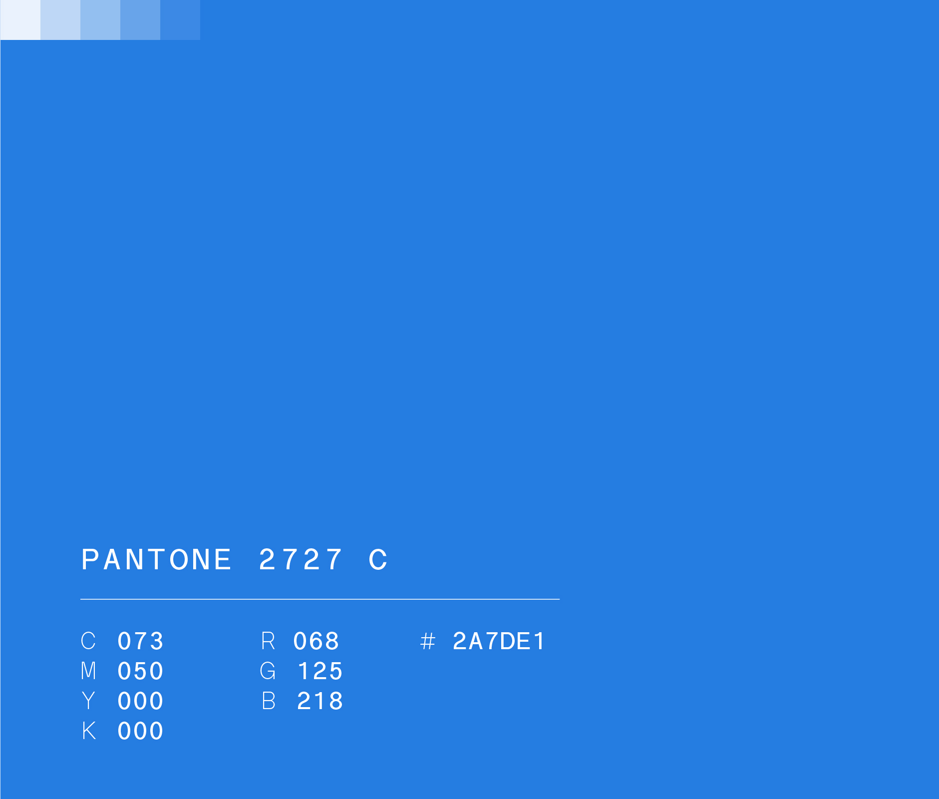 Pantone 2727 c used in Rayados Kids visual identity