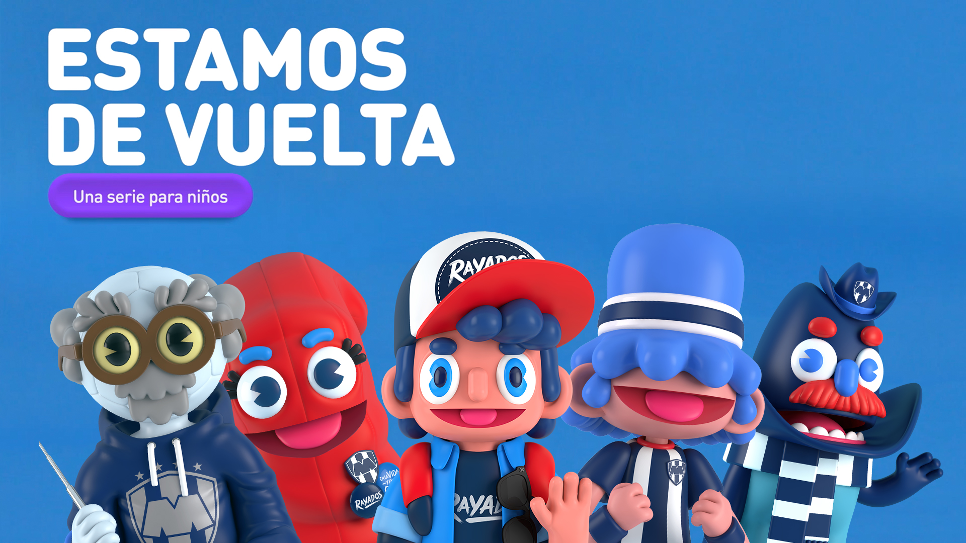 Rayados kids second season commercial