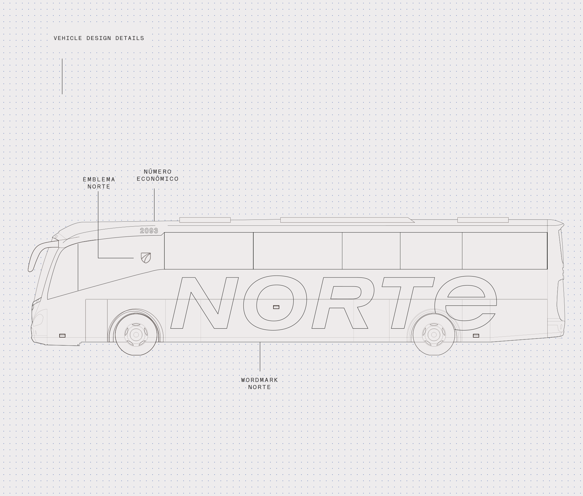 Transportes del Norte design mockup