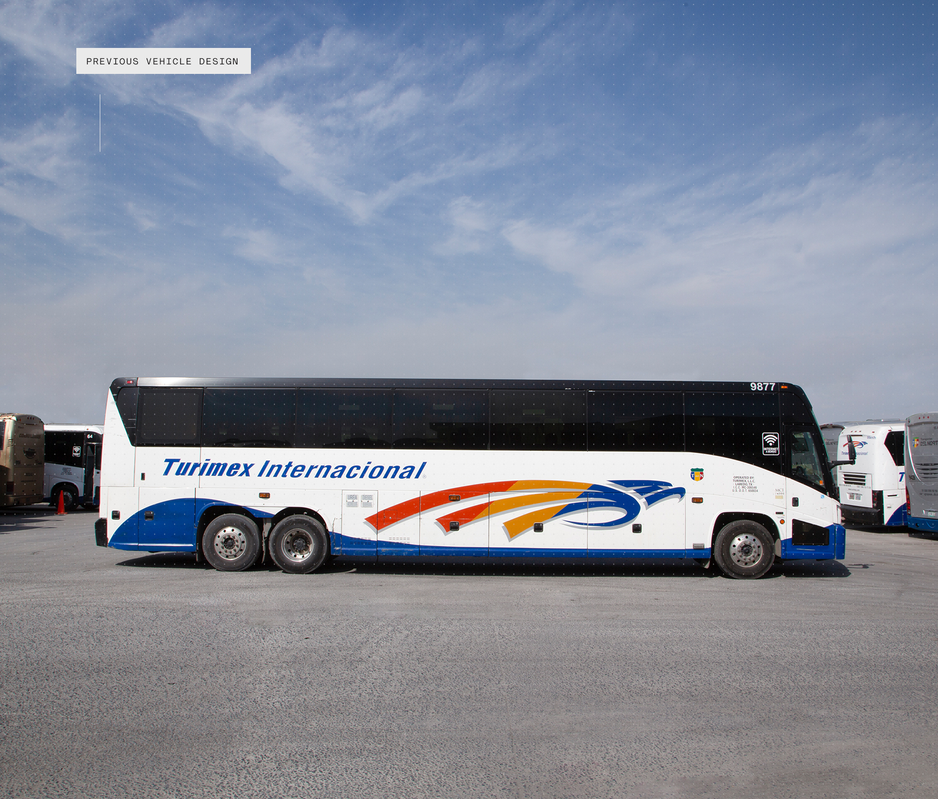 Turimex mexico tourism travel bus old vehicle design