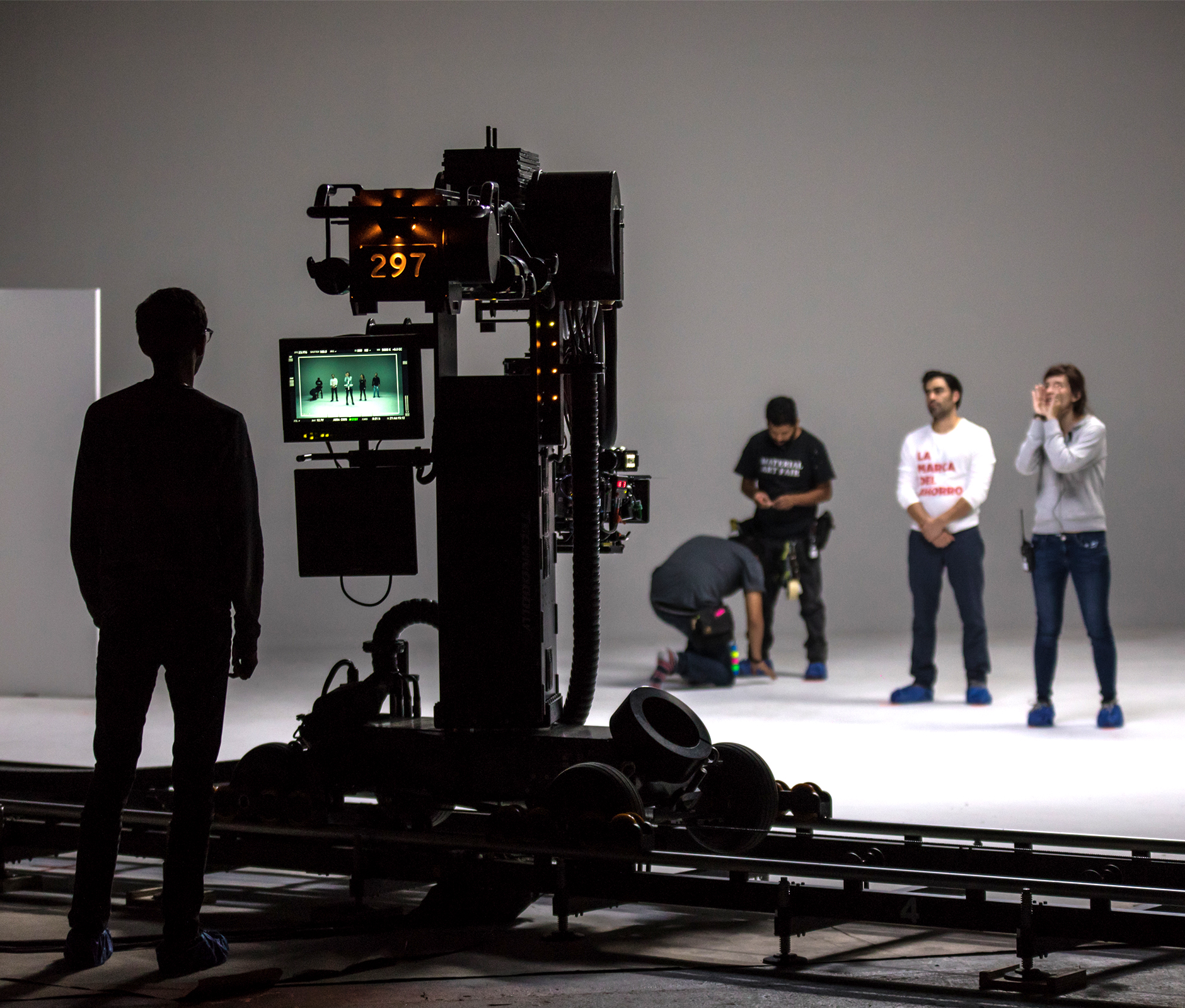 Camera equipment on film production