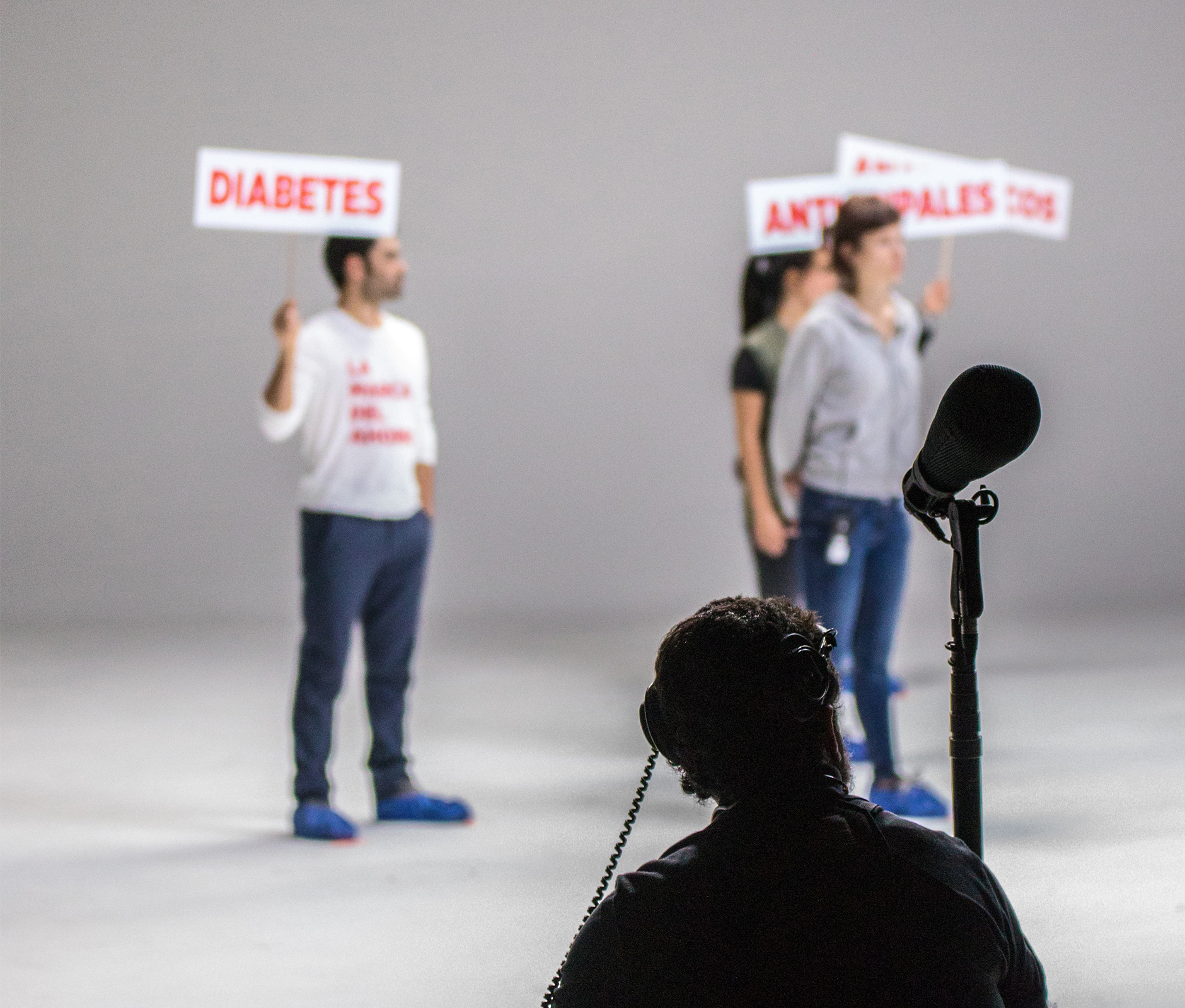 Director during filming