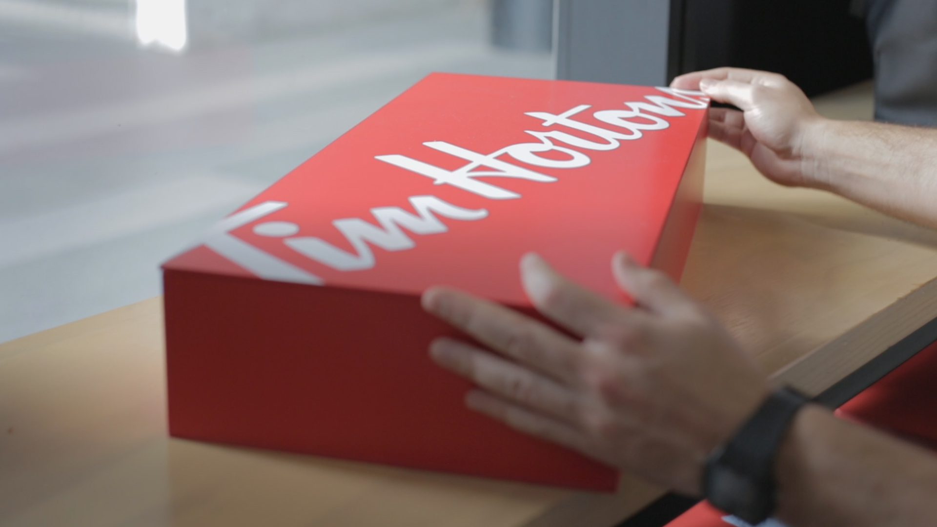 Tim Hortons valentines day campaign ad