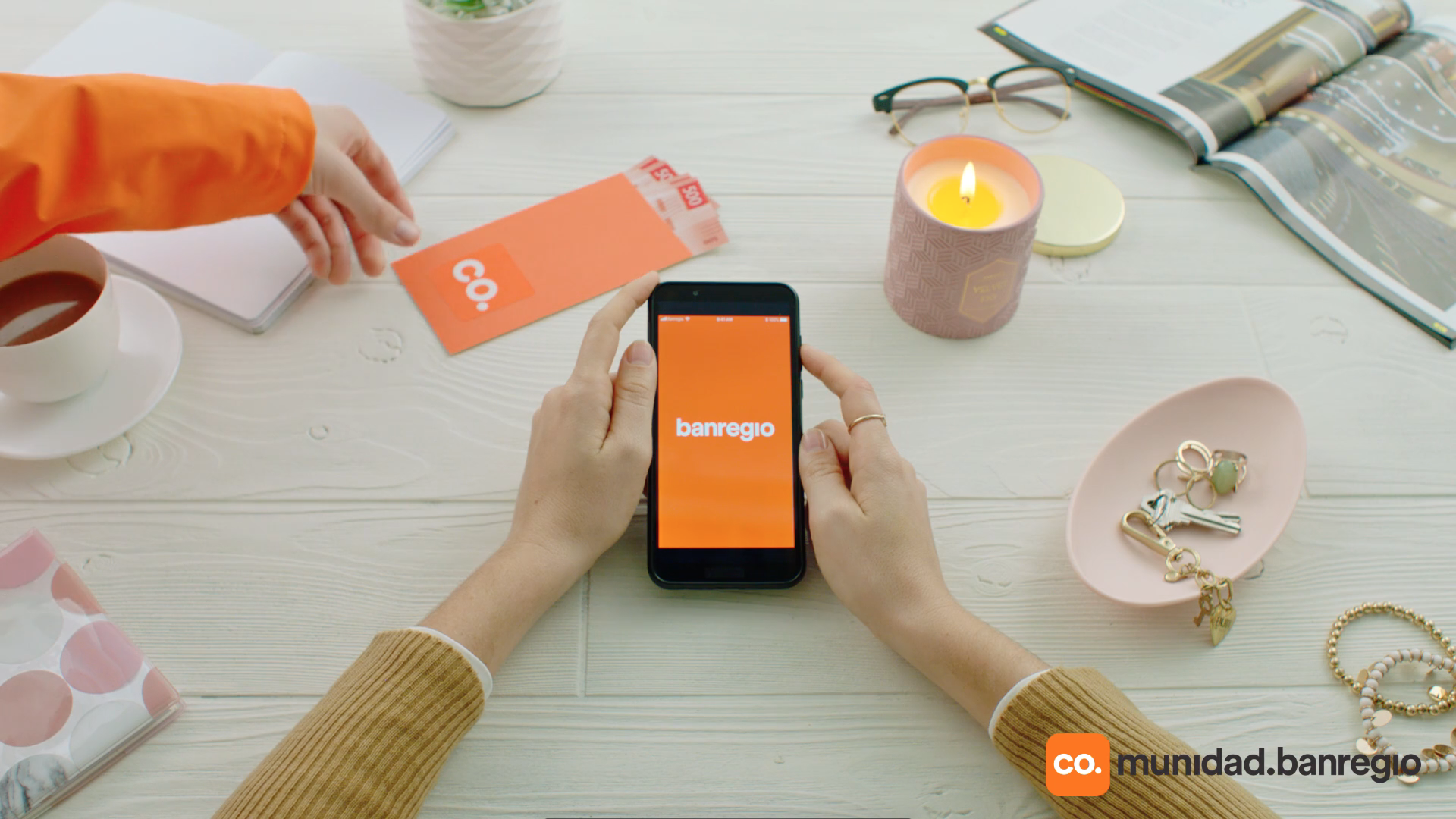 Banregio banking app ad