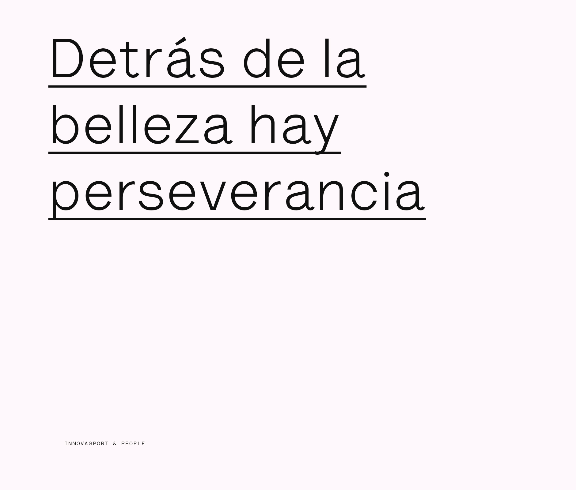 Innova sport brand statement about their She Lives Sports campaign