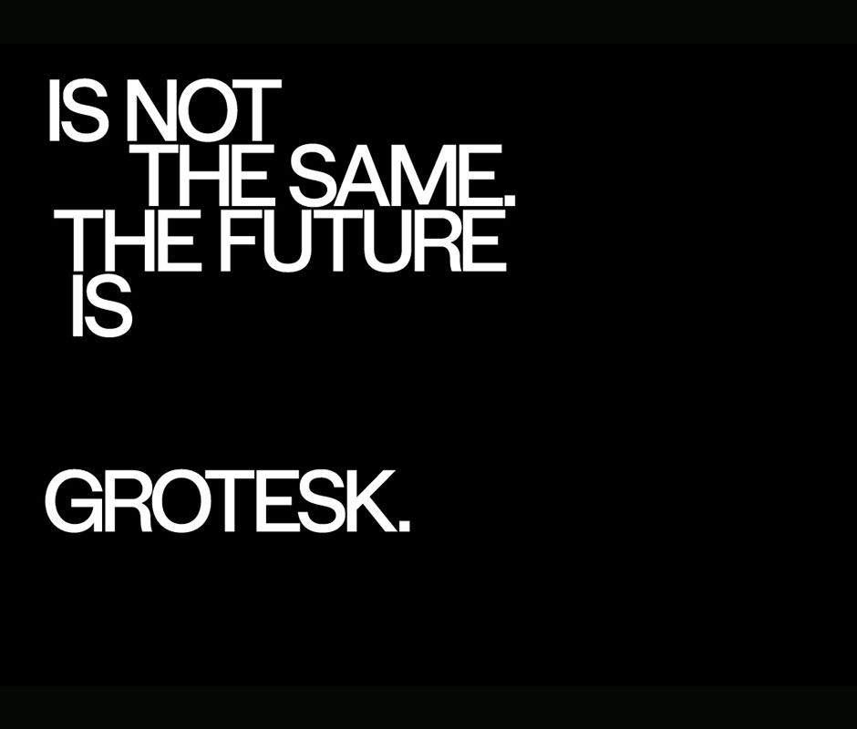 Typeface design event slogan 