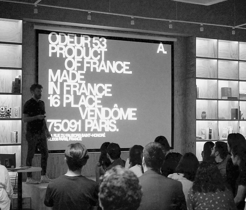 Designer talk at Camp.us Brands&People office