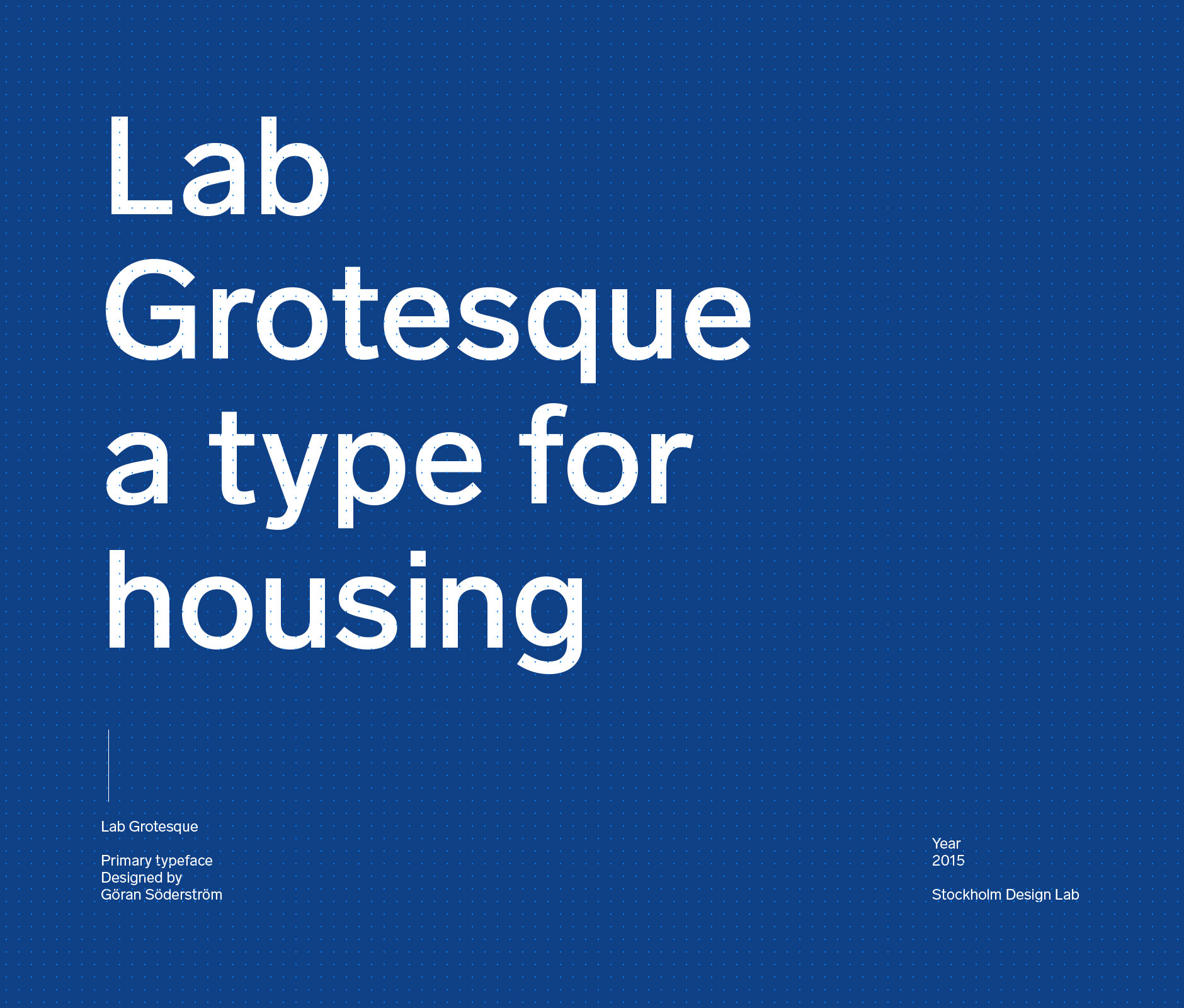 Lab grotesque typography font used in Housemap visual identity