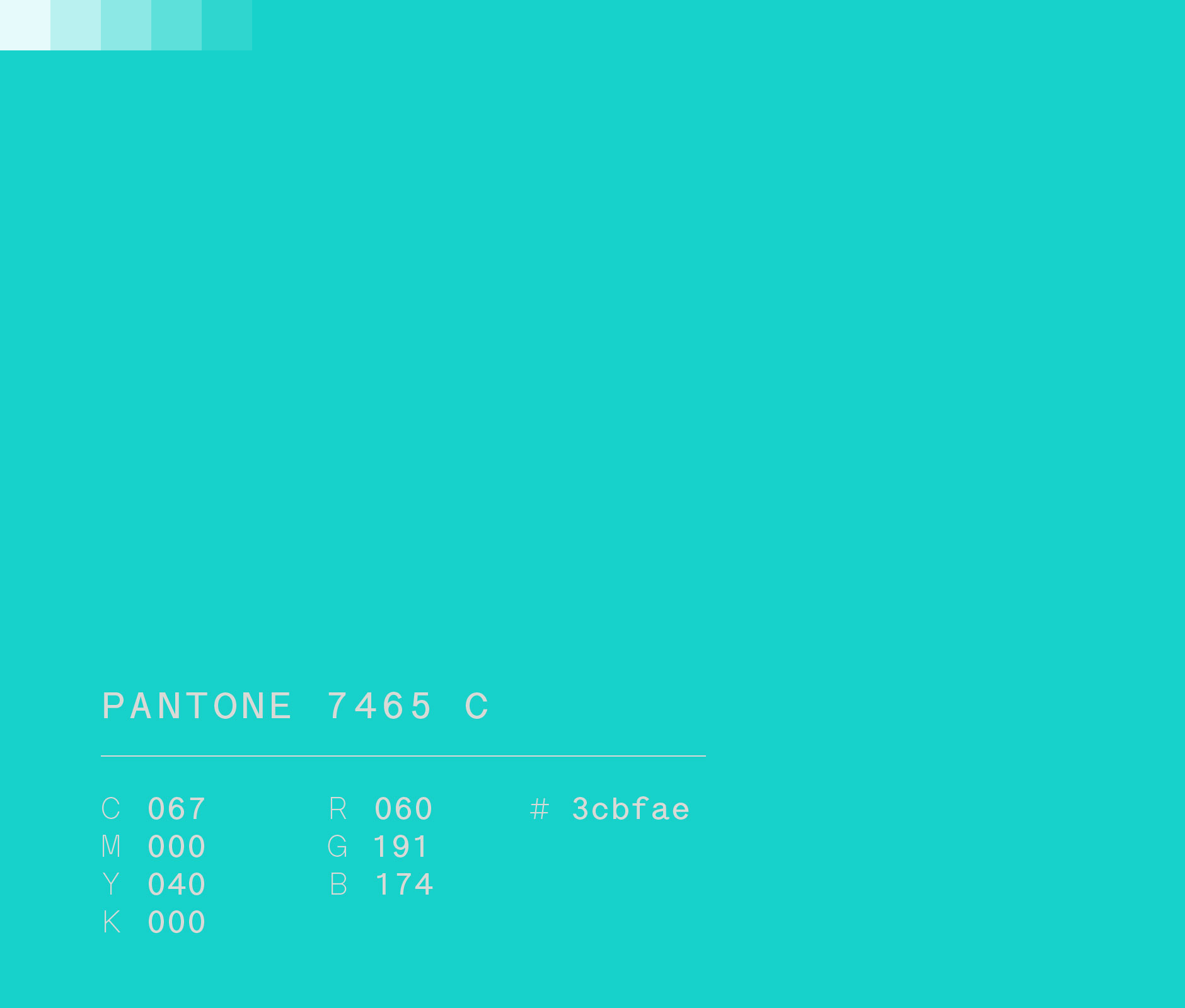 Pantone 7465 #3cbfae used in Downy marketing campaign