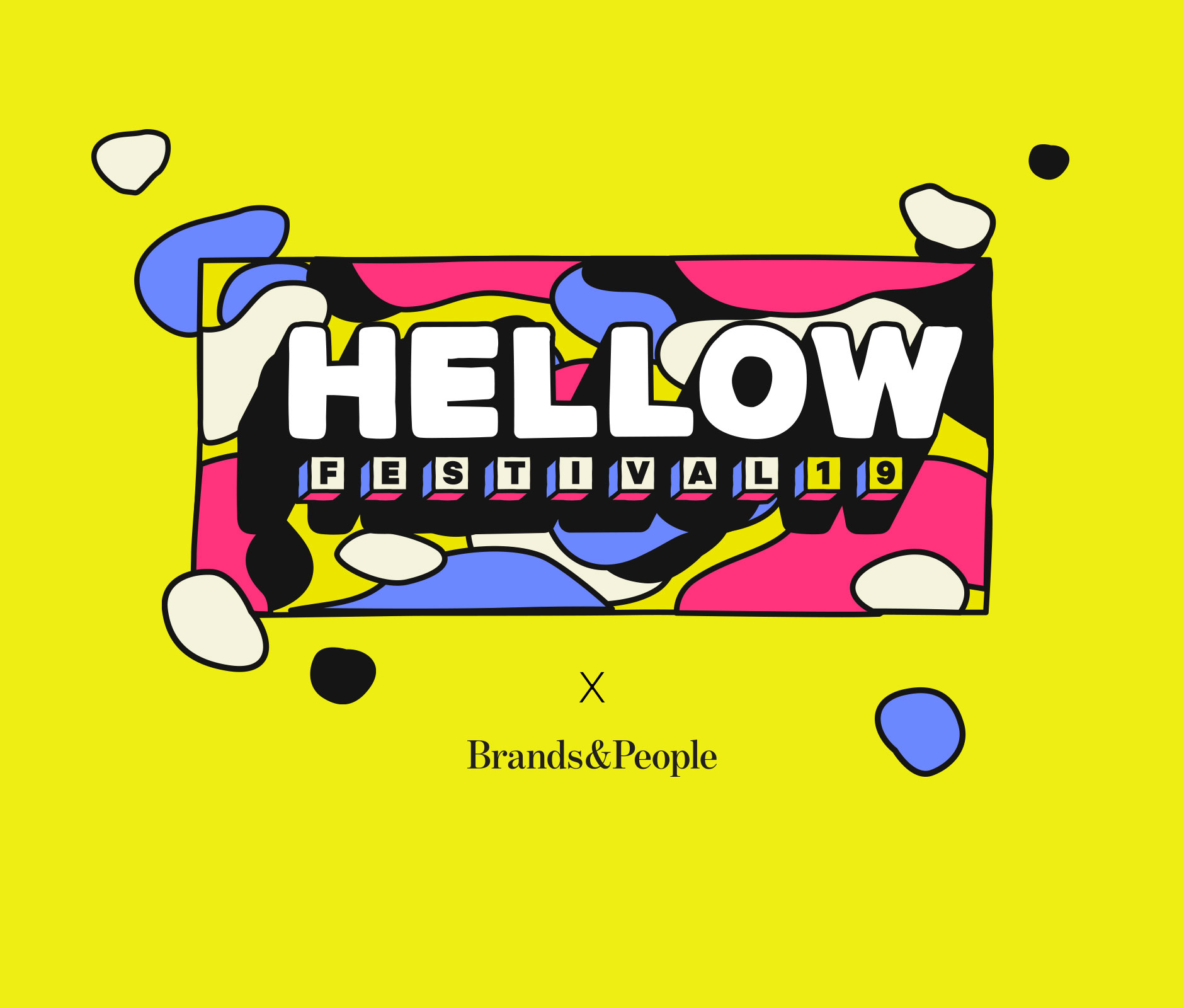  Logo for Hellow Festival 10th year anniversary