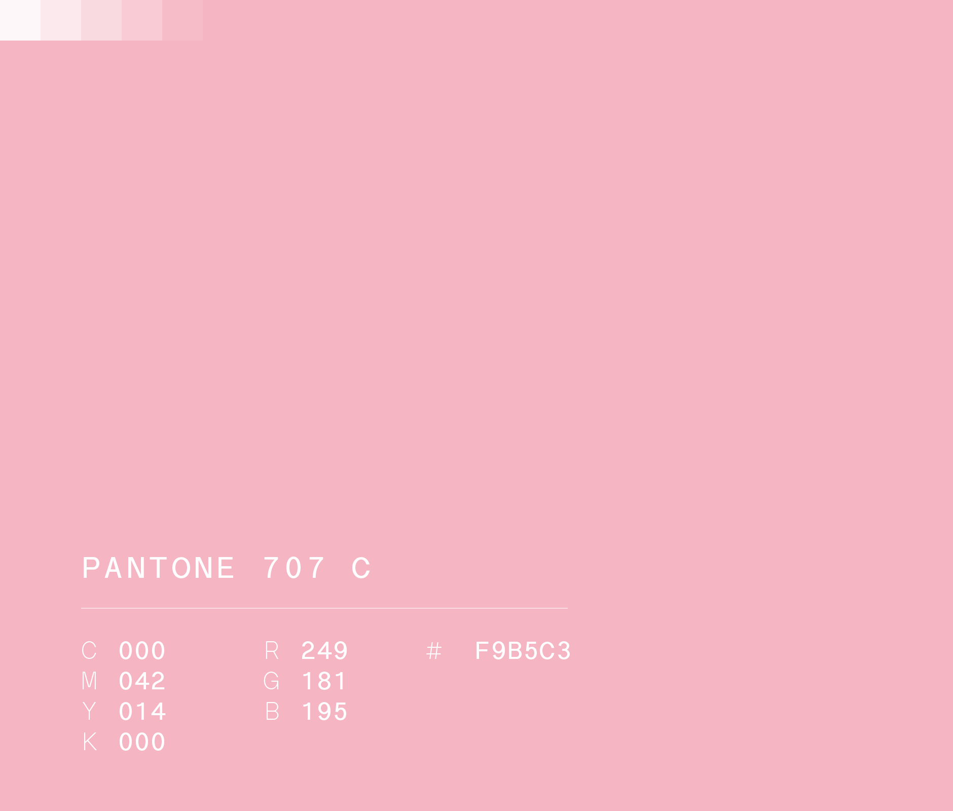 Pantone 707 c used in Banregio campaign