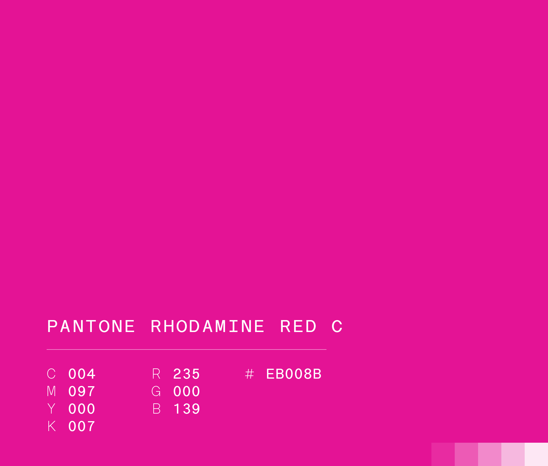 Pantone rhodamine red c used in Banregio brand identity