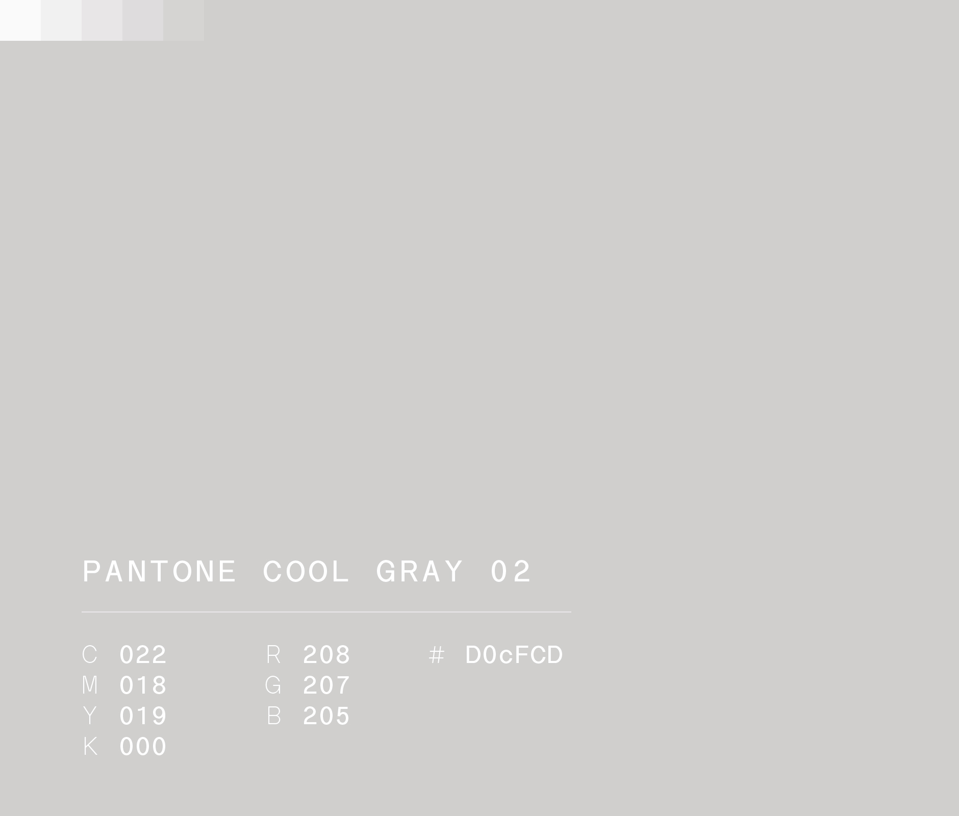 Pantone cool gray 02 used in Banregio brand identity