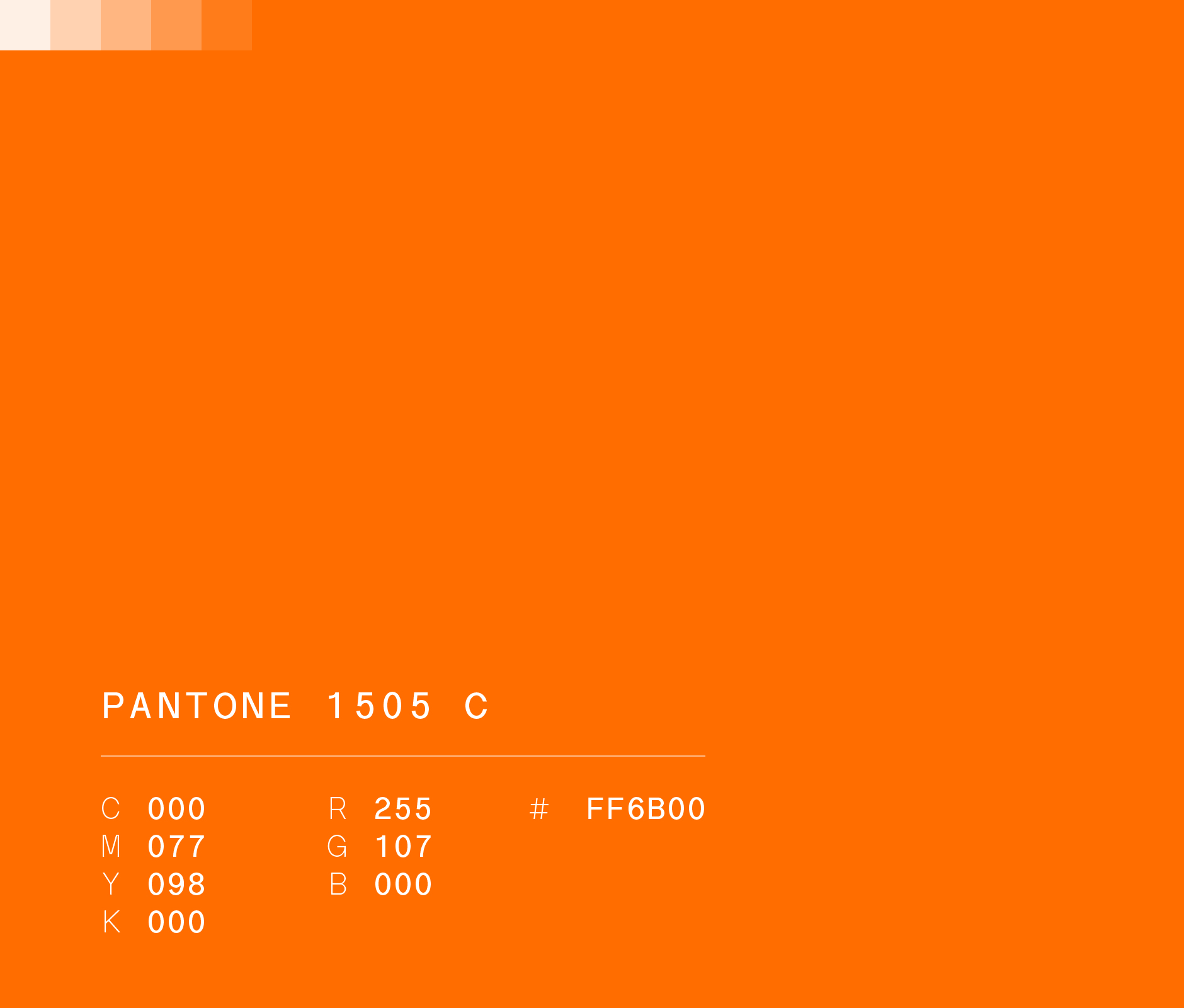 Pantone 1505 #FF6B00 used in Nature Sweet Tomatoes visual identity