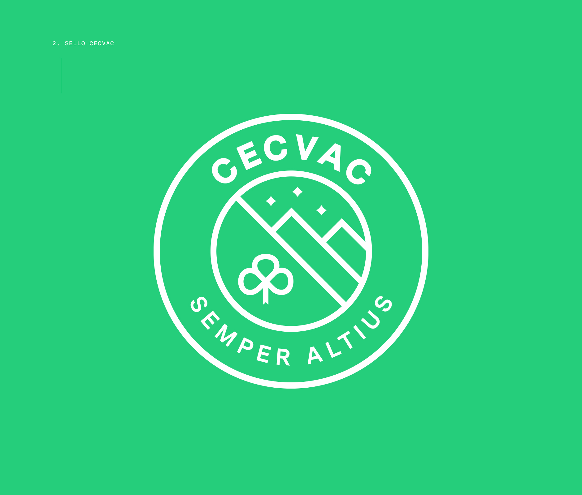 Cecvac school institute shield logo 