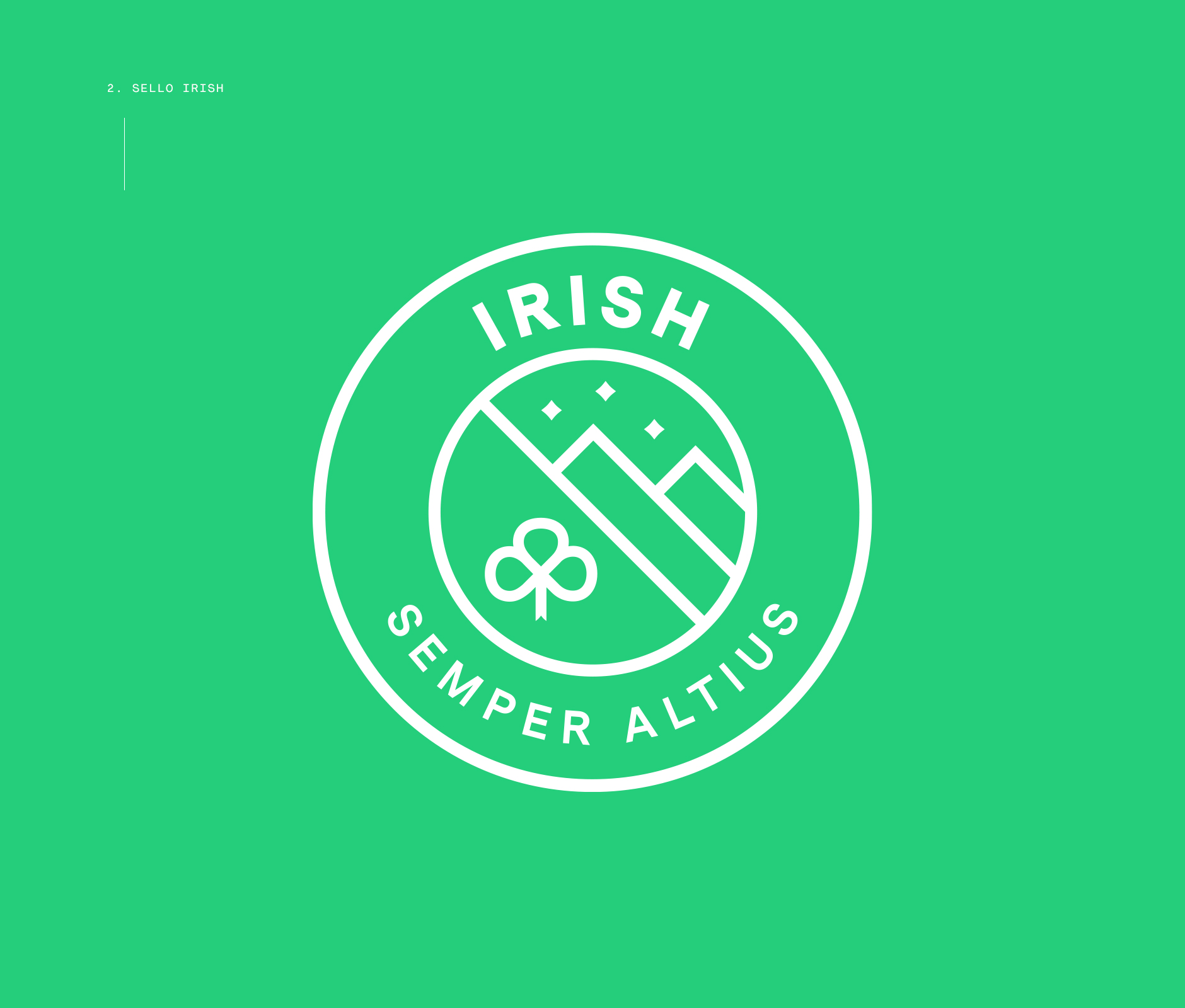 Irish school institute shield logo